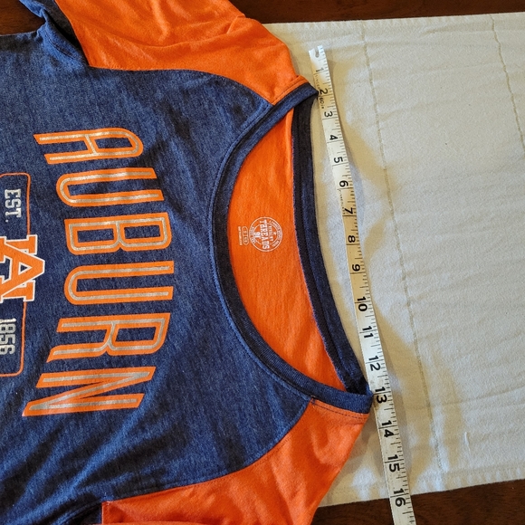Auburn University 3/4 Sleeve Shirt S - Picture 13 of 16